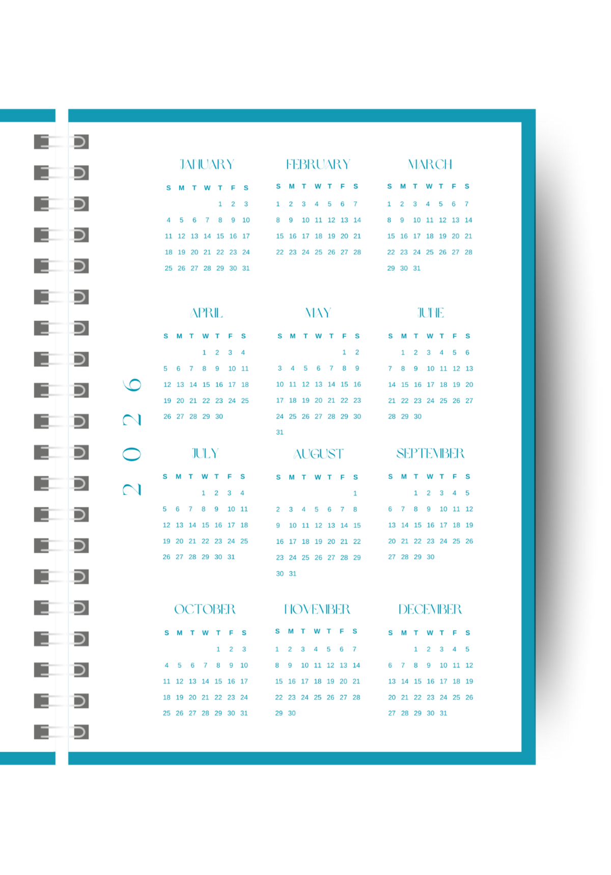 Cute Feeling Happy Planner | Daily Diary