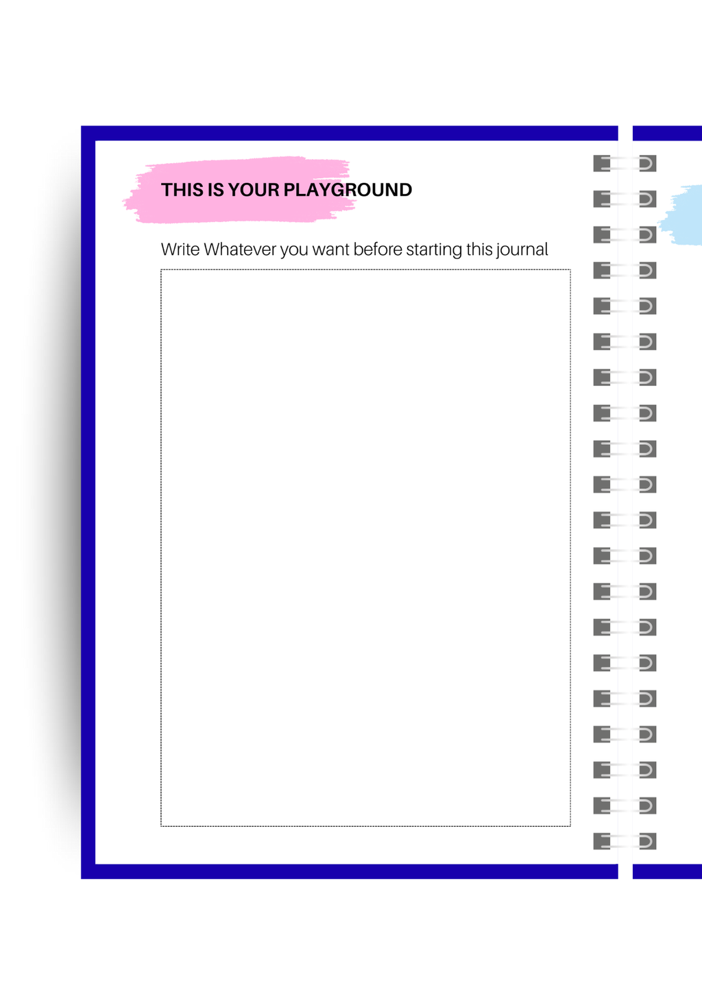 Blue & Pink Gradient Task Planner | Productive Planner