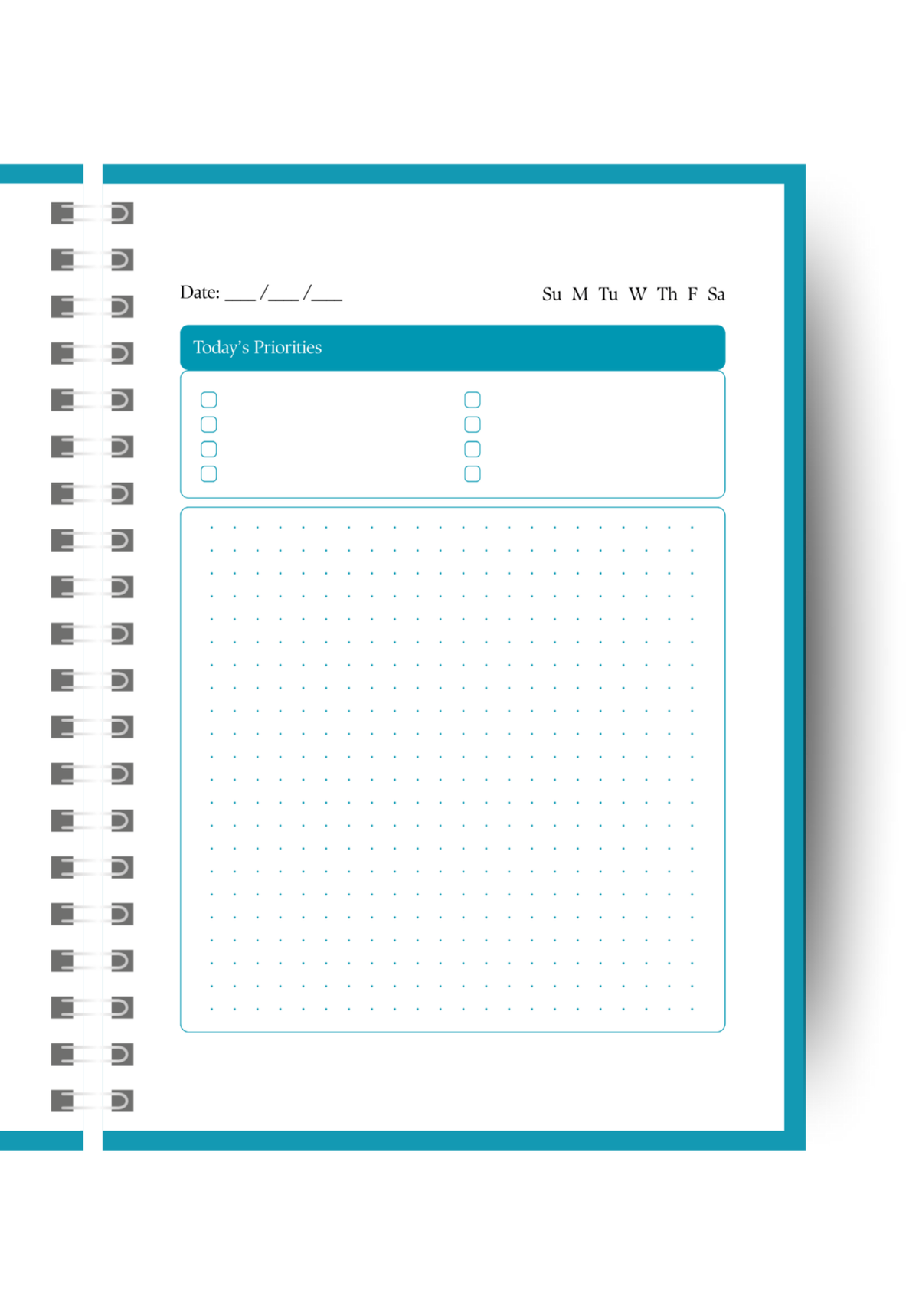 Cute Feeling Happy Planner | Daily Diary